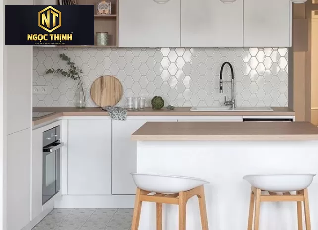 TỦ BẾP ĐƠN GIẢN HIỆN ĐẠI - TB02